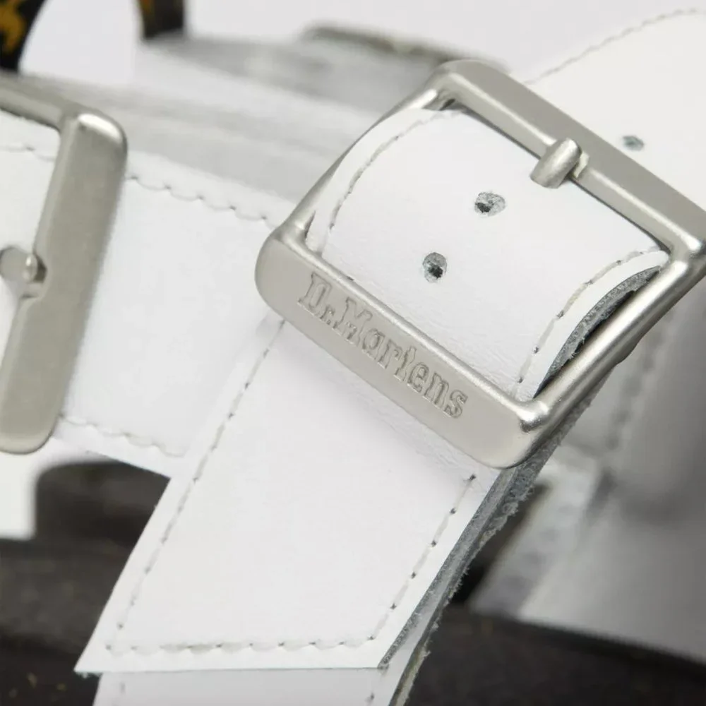 Dr. Martens White and Black Platform Sandals - Picture 7 of 10